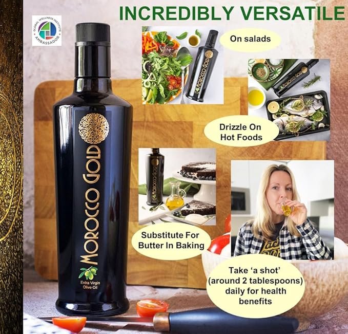 Morocco Gold New Harvest Extra Virgin Olive Oil Early Harvest